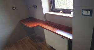 Mobile bagno in legno rustico CIN contemporaneo design esclusivo